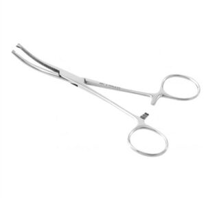 PINCA KOCHER 1X2 DENTES CURVA 20CM