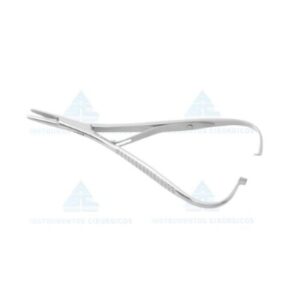 PORTA AGULHA MATHIEU 14CM C/WIDIA P/SUT.