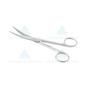 TESOURA CIRURGICA 15CM CURVA F/F