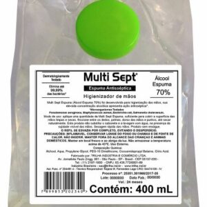 ALCOOL MULTI SEPT SPRAY REFIL 400ML