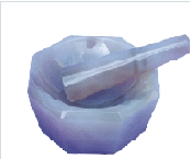 ALMOFARIZ DE AGATA COM PISTILO 100 ML