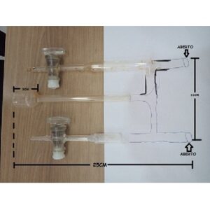 QUADRO COM 02 TORNEIRAS VIDRO