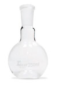 BALAO FUNDO CHATO 10 ML C/ JUNTA 24/40