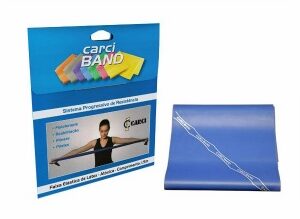 FX ELASTICA P/EXERCICIOS AZUL MEDIA FORT