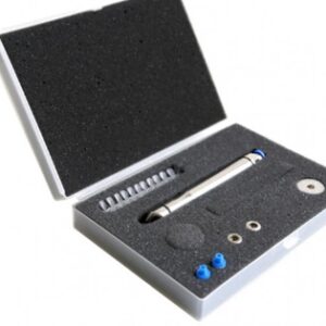 CANETA DIAMANTADA 3 PONTEIRAS CORPO INOX