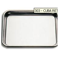 BANDEJA RETANGULAR INOX 35X25X4CM