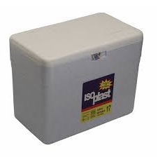 CAIXA ISOPOR COM ALCA 17L