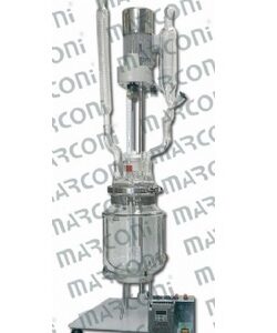 REATOR EM VIDRO BOROSILICATO 210C