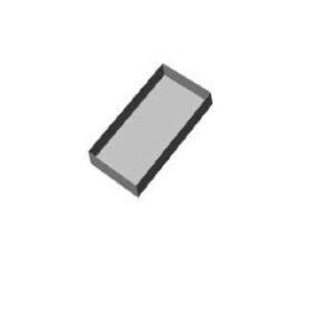 BANDEJA ACO INOXIDAVEL AISI 304-L