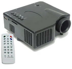 MINI PROJETOR LED 80 POLEGADAS