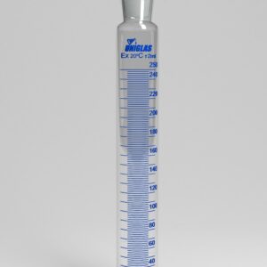 PROVETA GRADUADA BASE SEXT. VIDRO 100ML