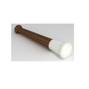 PISTILO PORCELANA 100MM C/CABO MADEIRA